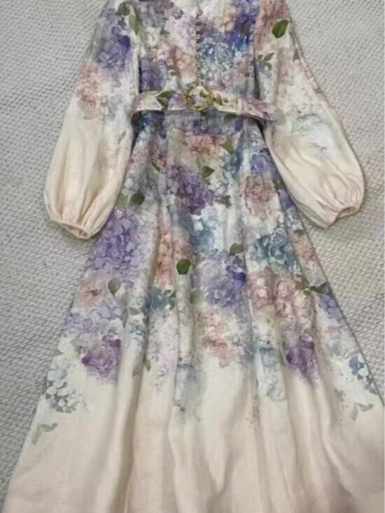 Beautiful Zimmermann size 2 linen dress - Picture 8 of 9